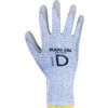 Krytech, Cut Resistant Gloves, Blue/Grey, EN388: 2016, 4, X, 4, 3, D, PU Palm, HDPE Liner, Size 6 thumbnail-1