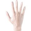 Solo 990 Disposable Gloves, White Translucent, PVC, 2.8mil Thickness, Powder Free, Size 8, Pack of 100 thumbnail-1