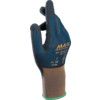 Ultrane 500 Mechanical Hazard Gloves, Black/Blue, Textile Liner, Nitrile Coating, EN388: 2003, 4, 1, 2, 1, Size 6 thumbnail-0