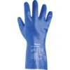 NK803 Nitri-Knit, Chemical Resistant Gloves, Blue, Nitrile, Interlock Cotton Liner, Size 9 thumbnail-1