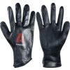 Deep Tril 1 Mechanical Hazard Gloves, Black, Polyamide Liner, Nitrile Coating, EN388: 2003, 4, 1, 2, 1, Size 10 thumbnail-0