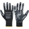 2232231 Polytril Mechanical Hazard Gloves, Black, Polyamide Liner, Nitrile Coating, EN388: 2016, 3, 1, 2, 1, X, Size 9 thumbnail-0