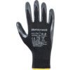 2232231 Polytril Mechanical Hazard Gloves, Black, Polyamide Liner, Nitrile Coating, EN388: 2016, 3, 1, 2, 1, X, Size 7 thumbnail-1