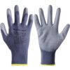 2400250 Perfect Poly Mechanical Hazard Gloves, Grey, Polyamide Liner, Polyurethane Coating, EN388: 2016, 4, 1, 2, 1, X, Size 10 thumbnail-0