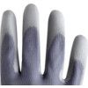 2400250 Perfect Poly Mechanical Hazard Gloves, Grey, Polyamide Liner, Polyurethane Coating, EN388: 2016, 4, 1, 2, 1, X, Size 6 thumbnail-4