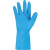 Nitri-Tech III® Lite, Chemical Resistant Gloves, Blue, Rubber, Size M thumbnail-2