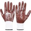 115-MAT Matrix Mechanical Hazard Gloves, Red, Nitrile Coating, EN388: 2003, 3, 1, 2, 1, Size 8 thumbnail-0