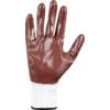 116-MAT Matrix Mechanical Hazard Gloves, Red, Nitrile Coating, EN388: 2003, 3, 1, 2, 1, Size 9 thumbnail-2