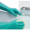 925 Nitritech II, Chemical Resistant Gloves, Green, Nitrile, Cotton Flocked Liner, Size 8 thumbnail-0