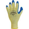 Reflex-K Plus, Cut Resistant Gloves, Blue/Yellow, EN388: 2016, 3, 3, 4, 3, X, Latex Palm, Knitted, Size 8 thumbnail-0