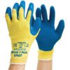 Reflex-T Plus, Cut Resistant Gloves, Blue/Yellow, EN388: 2016, 3, 3, 4, 4, X, Latex Palm, Kevlar®, Size 8 thumbnail-0