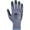 8009GR Polyflex Grip Mechanical Hazard Gloves, Grey, Nylon Liner, Nitrile Coating, EN388: 2016, 4, 1, 2, 2, X, Size 9 thumbnail-1