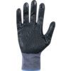 8010GR Polyflex Grip Mechanical Hazard Gloves, Grey, Nylon Liner, Nitrile Coating, EN388: 2016, 4, 1, 2, 2, X, Size 10 thumbnail-2