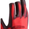 9332 Matrix Mechanical Hazard Gloves, Black/Red, Nylon Liner, Polyurethane Coating, EN388: 2016, 3, 1, 3, 1, X, Size 10 thumbnail-4