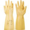 RE0360 SuperGlove, Electricians Gloves, Yellow, Latex, Uncoated, Size 11 thumbnail-0