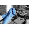 FHD50 Finite, Disposable Gloves, Blue, Nitrile, Level 2 -1.5/GI, Powder Free, Pk-50, Size 6.5 thumbnail-1