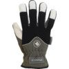 FM2 Freezemaster II, Cold Resistant Gloves, Black/Grey/White, Fleece Liner, Leather Coating, Size 7 thumbnail-0