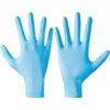 Finite FN100 Disposable Gloves, Blue, Nitrile, 4.7mil Thickness, Powder Free, Size 9.5, Pack of 100 thumbnail-0