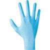 Finite FN100 Disposable Gloves, Blue, Nitrile, 4.7mil Thickness, Powder Free, Size 9.5, Pack of 100 thumbnail-1