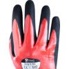 GIO Grip It® Mechanical Hazard Gloves, Black/Orange, Nylon Liner, Nitrile Coating, EN388: 2016, 4, 1, 2, 2, X, Size 10 thumbnail-4