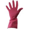 PURA NITRILE RED HOUSEHOLD GLOVES (SZ-10) thumbnail-0