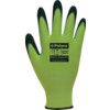 Matrix, Cut Resistant Gloves, Black/Green, PU Palm, Glass Fibre/Knitted Liner, EN388: 2016, 4, X, 4, 3, C, Size 8 thumbnail-0