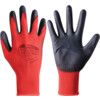 MRP Matrix Mechanical Hazard Gloves, Black/Red, Nylon Liner, Polyurethane Coating, EN388: 2016, 3, 1, 3, 1, X, Size 10 thumbnail-0