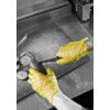 SHIELD COLOURED YELLOW P/F YELLOW VINYL GLOVES (S) (BX-100) thumbnail-0