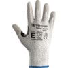 Cut Resistant Gloves, Grey, PU Palm, HPPE Liner, EN388: 2016, 4, X, 4, 3, E, Size 6 thumbnail-1