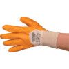 Mechanical Hazard Gloves, Yellow, Cotton Liner, Nitrile Coating, EN388: 2003, 3, 1, 1, 1, Size 8 thumbnail-0