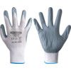 Tuffoam Mechanical Hazard Gloves, Grey/White, Nylon Liner, Nitrile Coating, EN388: 2016, 3, 1, 2, 1, X, Size 6 thumbnail-0