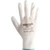 Tufflite Mechanical Hazard Gloves, White, Nylon Liner, Polyurethane Coating, EN388: 2016, 4, 1, 4, 1, X, Size 8 thumbnail-1