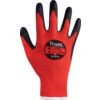 TG1010 Classic 1 X-Dura Mechanical Hazard Gloves, Black/Red, Nylon Liner, Polyurethane Coating, EN388: 2016, 4, 1, 3, 1, A, Size 10 thumbnail-1