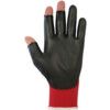 TG1220, Mechanical Hazard Gloves, Black/Red, Nylon Liner, Polyurethane Coating, EN388: 2003, 3, X, 2, 1, Size 10 thumbnail-1