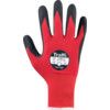 TG1140 MicroDex Ultra Mechanical Hazard Gloves, Black/Red, Nylon Liner, Nitrile Coating, EN388: 2016, 4, 1, 3, 1, A, Size 9 thumbnail-1