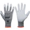 Cut Resistant Gloves, Grey, PU Palm, Cotton Liner, EN388: 2016, 3, X, 4, 3, E, Size 11 thumbnail-0