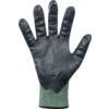 Cut Resistant Gloves, Black/Grey, Nitrile Foam Palm & Finger Tips, Knitted Liner, EN388: 2016, 4, X, 4, 2, E, Size 11 thumbnail-2