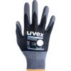 60070 Phynomic XG Mechanical Hazard Gloves, Black, Aqua-Polymer Foam Coating, EN388: 2016, 4, 1, 2, 1, X, Size 11 thumbnail-1