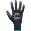 Unipur 6639 Mechanical Hazard Gloves, Black, Nylon Liner, Polyurethane Coating, EN388: 2016, 4, 1, 3, 1, X, Size 10 thumbnail-1