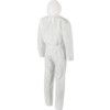 1500-WH Microgard Chemical Protective Coveralls, Disposable, Type 5/6, White, SMS Nonwoven Fabric, Zipper Closure, 2XL thumbnail-1