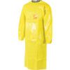 AlphaTec 3000, Apron with Sleeves, Reusable, Unisex, Yellow, Medium thumbnail-0