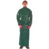 AlphaTec 4000 Chemical Protective Apron, Reusable, Unisex, Green, Non-Woven Laminate Fabric, Tie Closure, L thumbnail-0