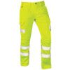 KINGFORD HI-VIS TROUSERS YELLOW (28"T) thumbnail-0