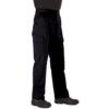 Cargo Trousers, Men, Black, Poly-Cotton, Waist 36", Leg 31", Regular thumbnail-0