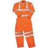 XL Hercules Hi-Vis Orange Coverall thumbnail-0