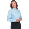 Oxford Shirt, Women, Pale Blue, Cotton/Polyester, Long Sleeve, Size 10 thumbnail-1