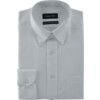 Men's 16.5in Long Sleeve White Poplin Shirt thumbnail-0