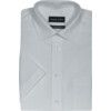 Men's 17.5in Short Sleeve White Poplin Shirt thumbnail-0