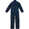 Deluxe, Coveralls, Navy Blue, Cotton/Polyester, Chest 36-38", Regular, S thumbnail-0