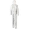 Proshield Basic, Chemical Protective Coveralls, Disposable, Type 5/6, White, ProShield® 20, Zipper Closure, Chest 39-43", L thumbnail-1